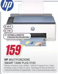 HP - Multifunzione Smart Tank Plus 5105