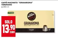 Vergnano - Caffè Macinato "Granaroma" Vergnano - Caffè Macinato "Granaroma"