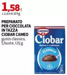 Cameo - Preparato Per Cioccolata In Tazza Ciobar