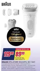 Braun - Epilatore Silk-epil Se 7-041 Braun - Epilatore Silk-epil Se 7-041