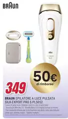Braun - Epilatore A Luce Pulsata Silkexpert Pro 5 PLR5052 Braun - Epilatore A Luce Pulsata Silkexpert Pro 5 PLR5052