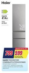 Haier - Frigorifero Combinato Htb3620cnmg