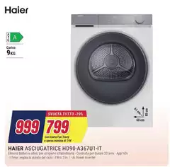 Haier - Asciugatrice HD90-A367U1-IT