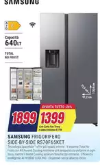 Samsung - Frigorifero Side-By-Side-RS70F65Ket Samsung - Frigorifero Side-By-Side-RS70F65Ket