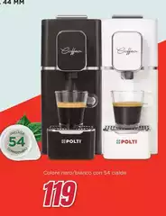 Polti - Colore Nero/bianco Con 54 Cialde