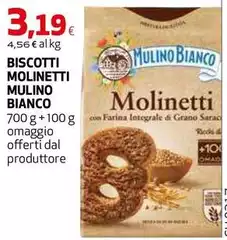 Mulino Bianco - Biscotti Molinetti