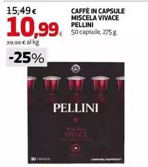 Pellini - Caffè In Capsule Miscela Vivace Pellini - Caffè In Capsule Miscela Vivace