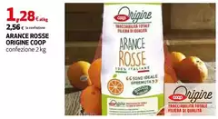 Origine - Arance Rosse