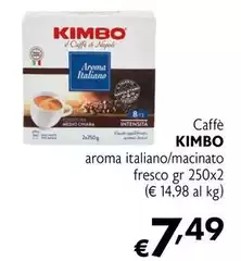 Kimbo - Caffè Aroma Italiano/ Macinato Fresco