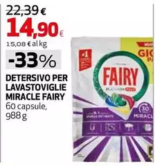 Fairy - Detersivo Per Lavastoviglie Miracle Fairy - Detersivo Per Lavastoviglie Miracle