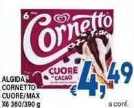 Algida - Cornetto Cuore/Max
