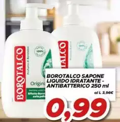Borotalco - Sapone Liquido Idratante Antibatterico Borotalco - Sapone Liquido Idratante Antibatterico