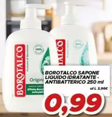 Borotalco - Sapone Liquido Idratante Antibatterico Borotalco - Sapone Liquido Idratante Antibatterico