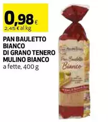Mulino Bianco - Pan Bauletto Bianco Di Grano Tenero