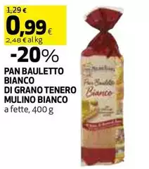 Mulino Bianco - Pan Bauletto Bianco Di Grano Tenero