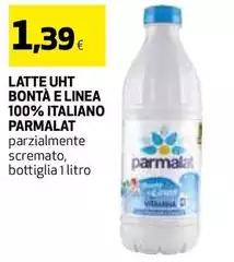 Parmalat - Latte Uht Bontà E Linea 100% Italiano