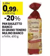 Mulino Bianco - Pan Bauletto Bianco Di Grano Tenero