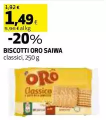 Saiwa - Biscotti Oro