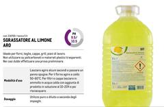 Sgrassatore Al Limone