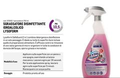 Lysoform - Sgrassatore Disinfettante Iroal/Colico