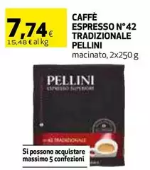 Pellini - Caffè Espresso N°42 Tradizionale