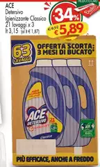 Ace - Detersivo Igienizzante Classico Ace - Detersivo Igienizzante Classico