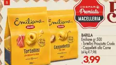 Barilla - Emiliane/Tortellini/Prosciutto Crudo/Coppeletti Alla Carne Barilla - Emiliane/Tortellini/Prosciutto Crudo/Coppeletti Alla Carne
