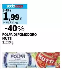 Mutti - Polpa Di Pomodoro