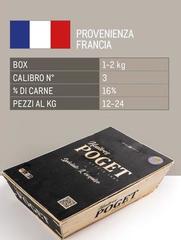 Francia - Box Calibro N° % Di Carne Pezzi Francia - Box Calibro N° % Di Carne Pezzi