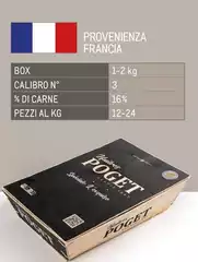 Francia - Box Calibro N° % Di Carne Pezzi