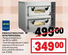 Forno Elettrico 2 Pizze