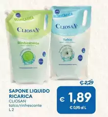Cliosan - Sapone Liquido Ricarica Cliosan - Sapone Liquido Ricarica