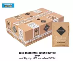 Zucchero Grezzo Di Canna In Bustine