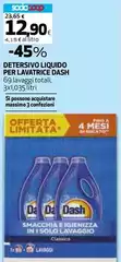 Dash - Detersivo Liquido Per Lavatrice Dash - Detersivo Liquido Per Lavatrice