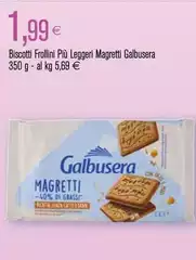 Galbusera - Biscotti Frollini Più Leggeri Magretti