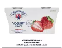 Vipiteno - Yogurt Intero Fragola Sterzing