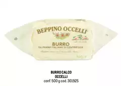Beppino occelli - Burro Calco