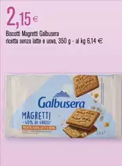 Galbusera - Biscotti Magretti Ricetta Senza Latte E Uova