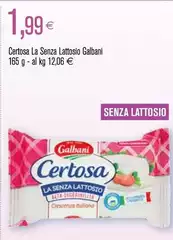 Galbani - Certosa La Senza Lattosio