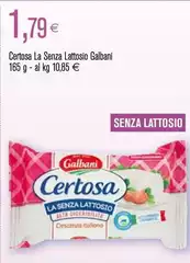Galbani - Certosa La Senza Lattosio