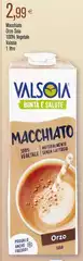 Valsoia - Macchiato Bontà E Salute 100% Vegetale Valsoia - Macchiato Bontà E Salute 100% Vegetale