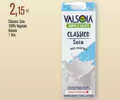 Valsoia - Classico Soia 100% Vegetale Valsoia - Classico Soia 100% Vegetale