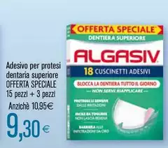 Algasiv - Adesivo Per Protesi Dentaria Superiore Offerta Speciale