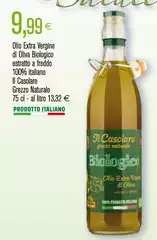 Oliva - Olio Extra Vergine Di  Biologico Extraba Freddo 100% Italiano Il Casolare