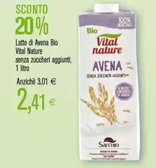 Vital nature - Latte Di Avena Bio Vital nature - Latte Di Avena Bio