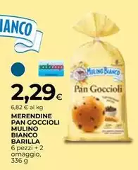 Barilla - Merendine Pan Goccioli Mulino Bianco Barilla - Merendine Pan Goccioli Mulino Bianco