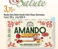 Sammontana - Biscotta Senza Glutine Amando Frutti Di Bosco