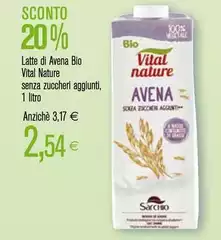 Vital nature - Latte Di Avena Bio Vital nature - Latte Di Avena Bio