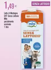 Mila - Latte Di Montagna UHT Senza Lattosio Mila - Latte Di Montagna UHT Senza Lattosio