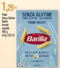 Barilla - Pasta Senza Glutine Barilla - Pasta Senza Glutine